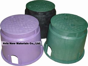 Irrigation valve box